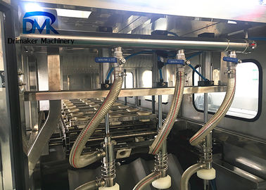 Inteiramente automóvel controle conduzido bonde 450 BPH do PLC da máquina de enchimento de 5 galões