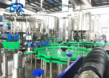 Garrafas de vidro irregulares quadradas da máquina de engarrafamento 2000-3000 do leite de Roud pela hora