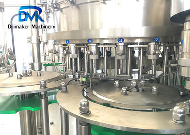 Material Sus304 de aço inoxidável de enchimento e tampando da soda 3 In1 da máquina