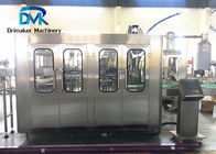 Máquina de engarrafamento plástica da soda de 8000 BPH com o elétrico do controle do PLC conduzido
